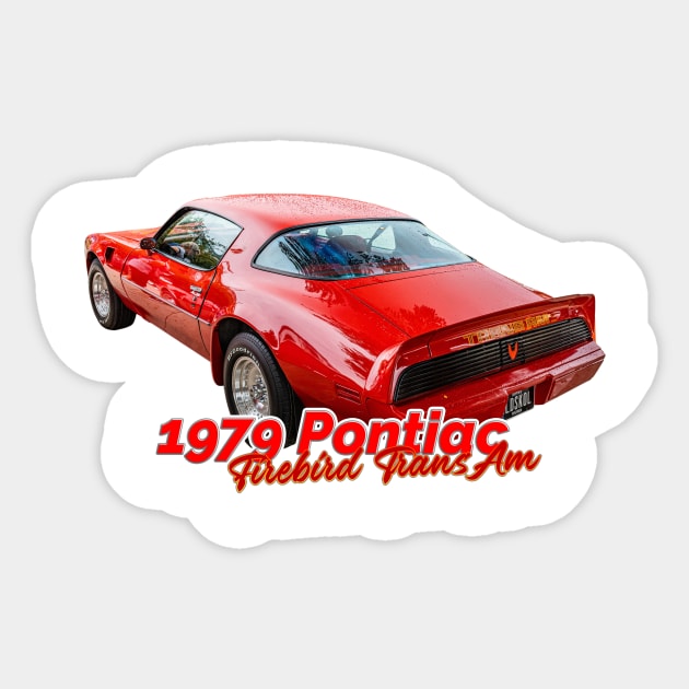 1979 Pontiac Firebird Trans Am Sticker by Gestalt Imagery